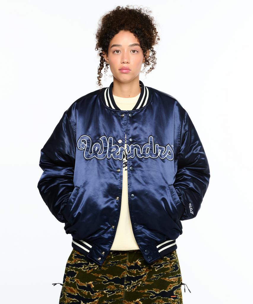 Wkndrs Classic Baseball Jk (Navy)