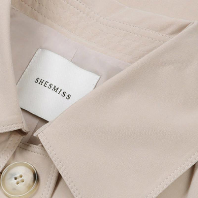  She S miSS  Hidden Single Button Mac Trench Coat  Price  538 000 Won 