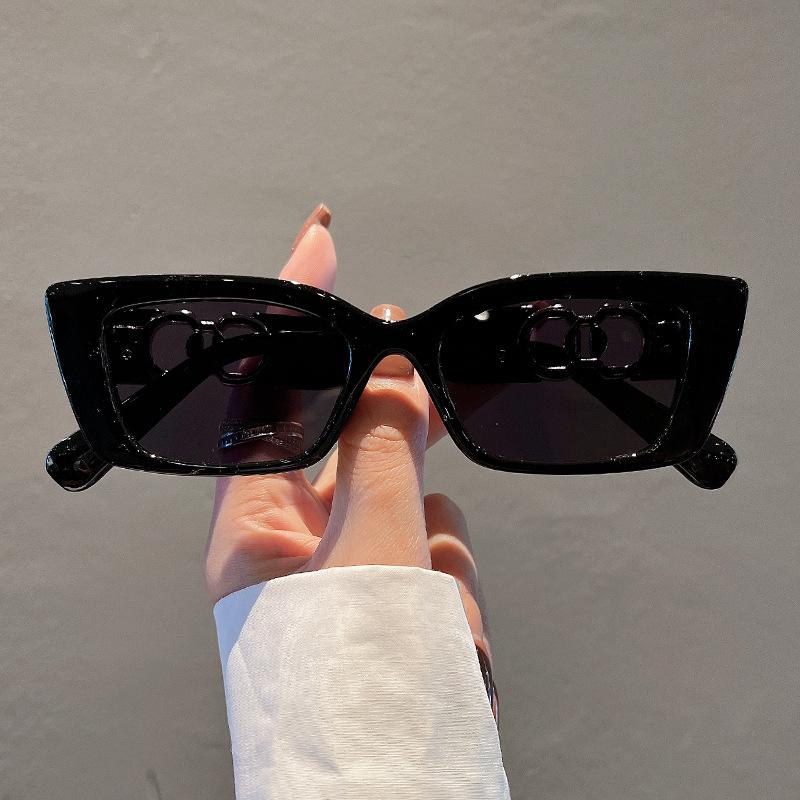 Luxury Brand Designer Cat Eye Sunglasses Women For Men  Trending Sun Glasses Fashion Vintage Sexy Ladies Punk Shades Uv400