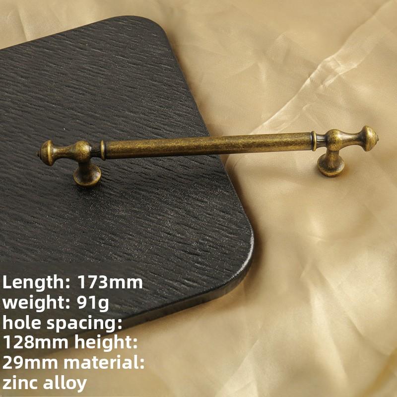 Bronze Solid Antique Brass Cabinet Handles Wardrobe Pull Cupboard Door Knob Kitchen Cabinet Handles Bronze Pulls
