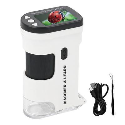 Handheld Digital Microscope Portable USB Microscope 12M Resolution 1080P FHD Support 64GB TF Card