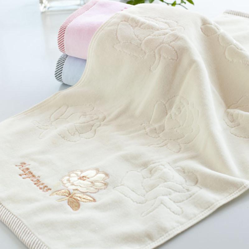 Soft Cotton Face Towel for Adults, Cut Floss Towel, Home Cleaning, Face, Hand, Hair, Sports, Multifunction, 34x75cm