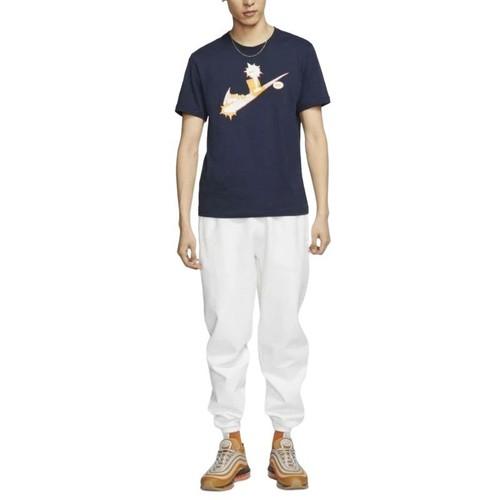 Nike Dopamine Right Shoulder Short Sleeve T-Shirt for Men, Blue