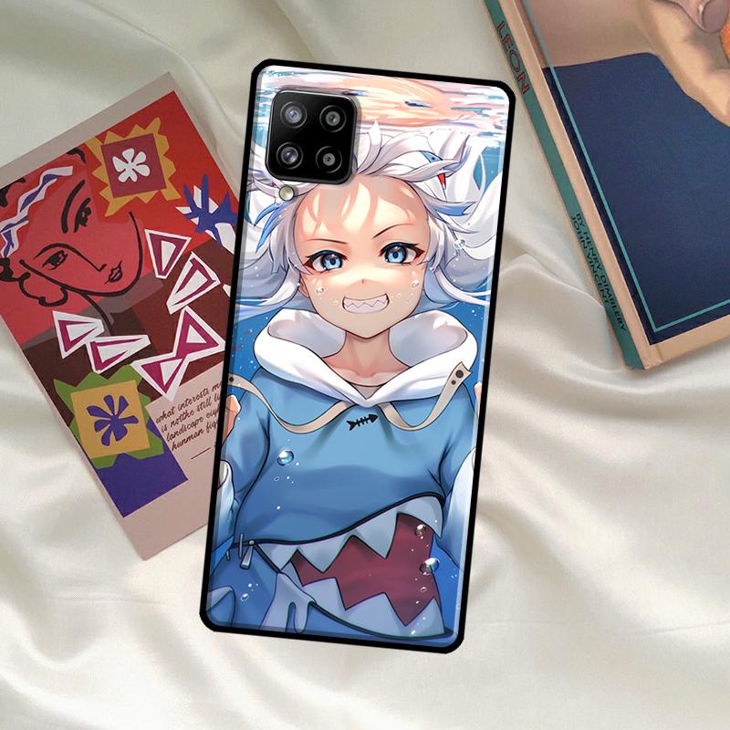 Gawr Gura Hololive Girl Case For Samsung Galaxy A54 A06 A05 A16 A26 A36 A56 A53 A32 A52 A33 A13 A55 A35 A15 A14 A34