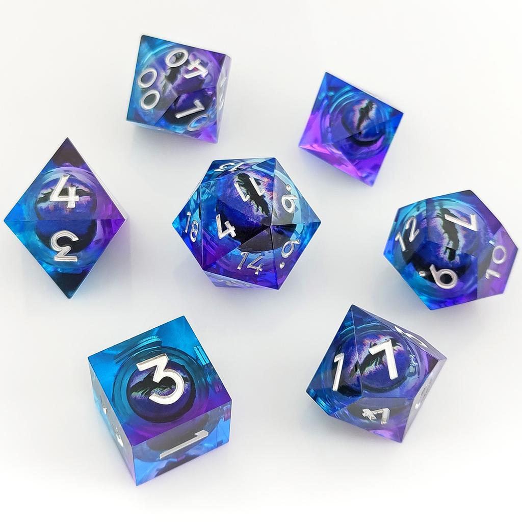 Hračka Dnd Liquid Flow Eye Dice pro hru Dungeon a Dragon Pathfinder