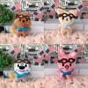 Skzoo Leeknow Hyunjin Cartoon Plüschtier für Kinder Kristall Ultraweich Kaninchen Design Anpassbares Bild 20cm Höhe