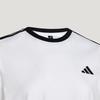 Adidas Dance T Shirts Women's White Crew Neck Moderate