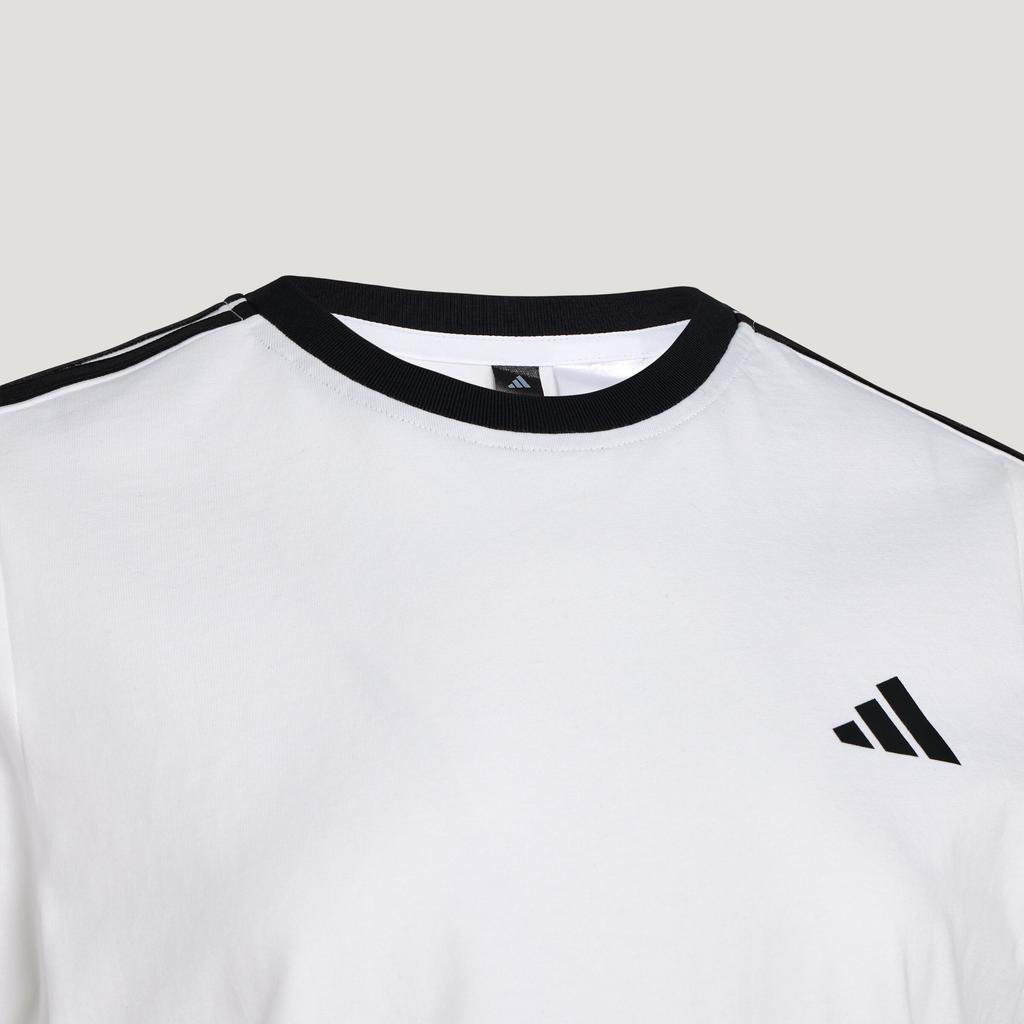 Adidas Dance T Shirts Women's White Crew Neck Moderate