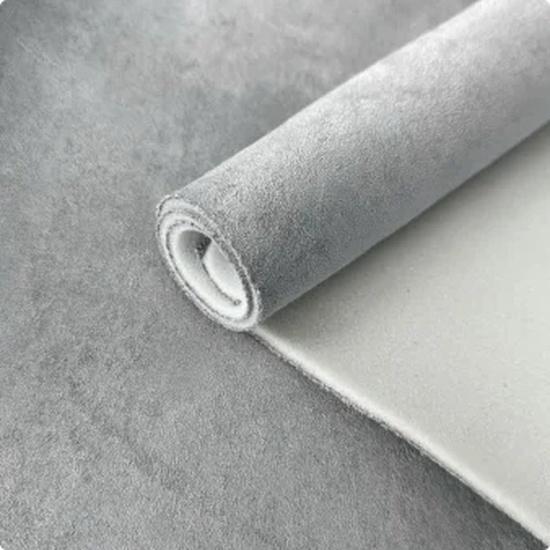 Max 250x150cm Car Suede Roof Headliner Fabric with Foam Backing Auto Interior Lining Material for DIY Repair Trim Protect