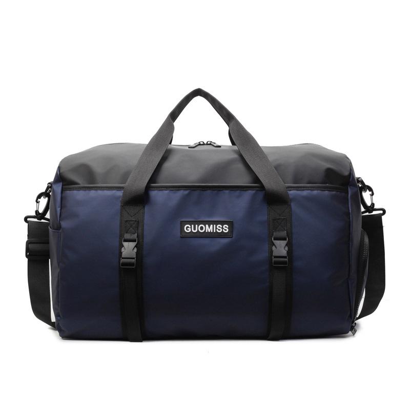 Large-capacity Luggage Bag with Dry and Wet Separation, Shoe Compartment, Convenient Hand and Shoulder Sports and Fitness Bag