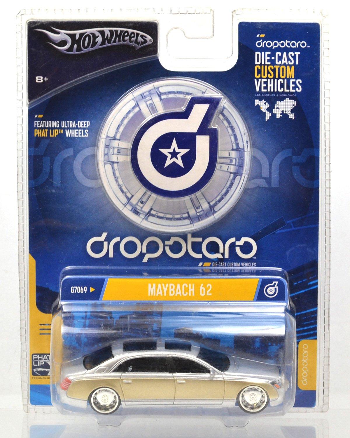 

MATTEL HOTWHEELS Mattel Hot Wheels scale Desh type 1:64scale DROPSTARS MAYBACH 62 (silver/gold) 1:64 Dropstars Maybach 62 (silver/gold) [item]