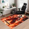 Custom Name Dragon Ball Printed Carpet, for Office Chair Living Room Bedroom Kitchen Room Decor Gifts.