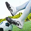 35-45 High-top Football Boots Rubber Short Nail Youth Sneakers Football Training Shoes Art Makeup Lawn Children Football Boots