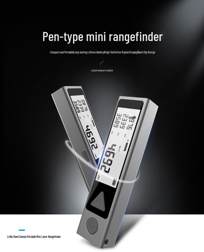 MiLESEEY Laser Rangefinder Mini Infrared Measuring Tool