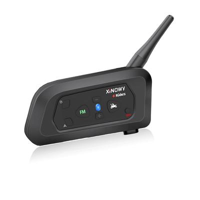 Mihono 4Riders Interphone V4 Motorcycle Touring Simultaneous FM IP65 Bluetooth Japanese Instruction Manual Approval 1 Pack Intercom, Compatible,