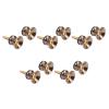 2-10pcs Guitar Strap Lock Metal Anti-slip Strap Buckle Pegs for Acoustic Electric Bass Ukulele Lock Pins Metal End Locking Parts