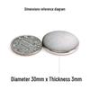 Neodymium Iron Boron N35-N52 Strong Round Refrigerator Magnets