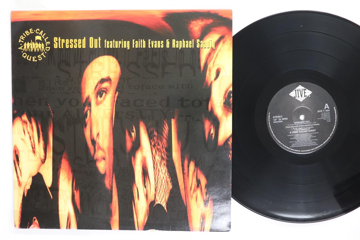 12inch Record A TRIBE CALLED QUEST  Stressed Out JIVET404 JIVE 1996 UK Rap  HipHopRB Used