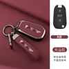 Zinc Alloy Car Remote Key Case Cover Shell Bag For Peugeot 208 308 408 508 2008 3008 4008 5008 Protection Keychain Accessories