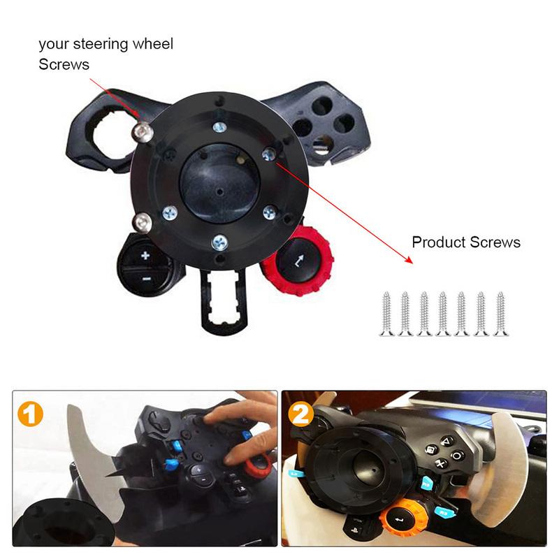 13/14inch Steering Wheel Adapter Plate 70mm PCD Racing Steering Wheel Car Game Modification For Logitech G29 G920 G923