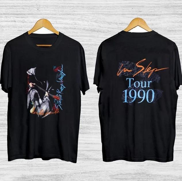 1990 Stevie Ray Vaughan In Step Tour T-Shirt XXXL