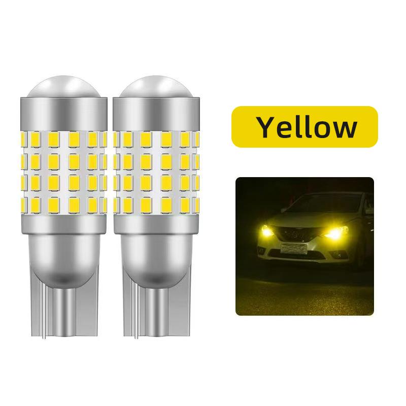 

2PCS For Dodge Durango 2008-2021 Car Led Bulb T10 W5W width lights side marker position Signal Lamp 12V 24V Clearance Lights 2PCS&T10 жовтий