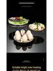 Household Multifunctional Stainless Steel 304 Egg and Mantou Steaming Rack with High Feet