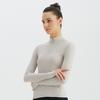 Huit Long Sleeve Zip Tee Htwtl3k18t