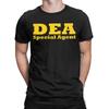 Agente Especial de la DEA Camiseta Playa Camisetas de Moda Hombre Algodón Cuello Redondo 4XL 5XL 6XL Camisetas Manga Corta Y2K Camiseta Retro