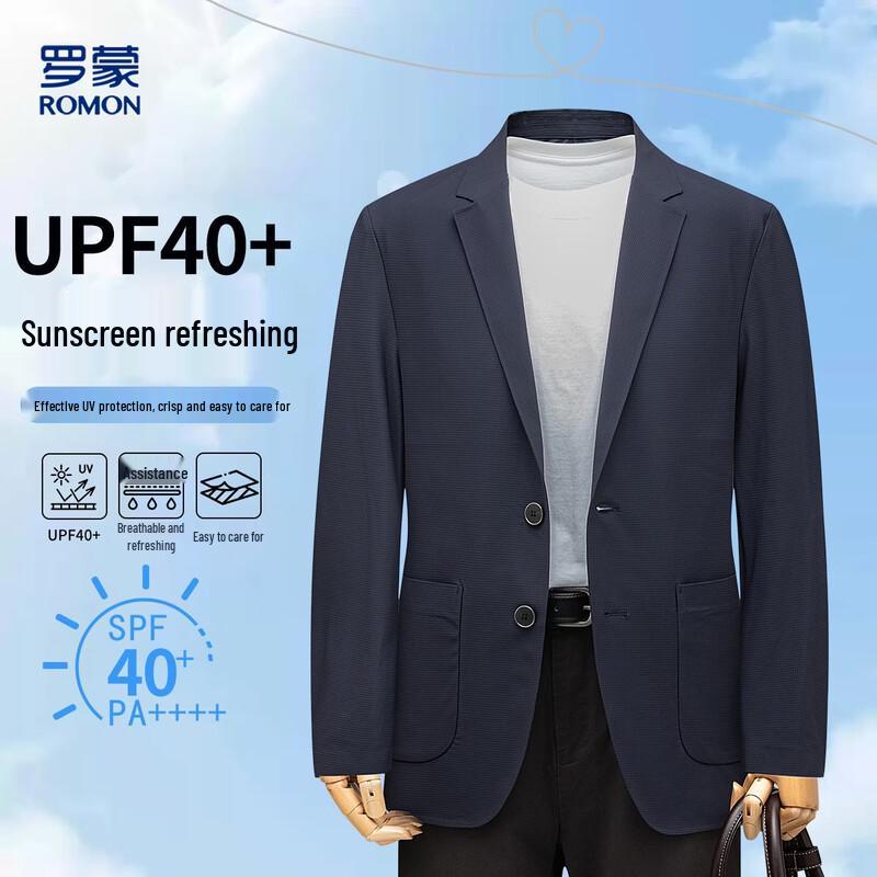 Romon Men s Thin UV Protection Business Casual Blazer 2XL