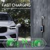 Portable EV Charger 7KW Fast Charging Cable Type2 IEC62196-2 32A with CEE Plug Type1 J1772 WiFi APP Bluetooth Remote Control