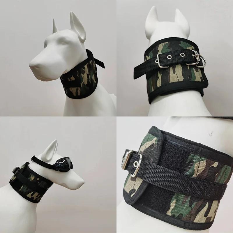Protège-cou anti-morsure pour chien - Bandage de cou réglable, Protection pour chiens de chasse, de randonnée et d'entraînement