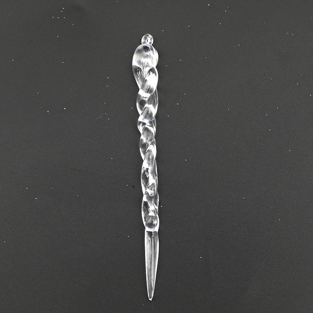 Length 13cm Lightweight Easily Install Decorative Accessory PP Material Threaded