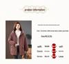 Women's 2024 Winter Fleece-Lined Thick Cotton Coat - Plus Size, Casual, Loose-Fit, Middle-Aged Style.