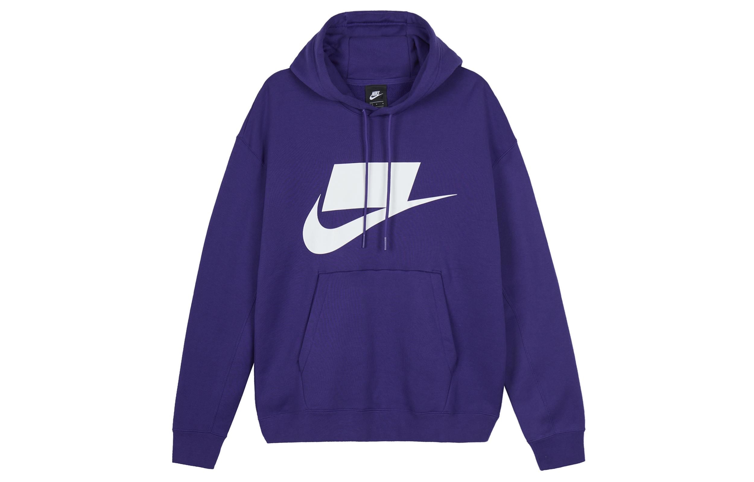 Nike SPORTSWEAR TECH PACK Sweatshirts Men s Purple Hooded Moderate Regular BV4541-547 L
