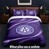 Austria Wien FC Design Bed Bedding Set 1 Duvet Cover + 2 Pillowcases Soft Breathable Household Bed Linens
