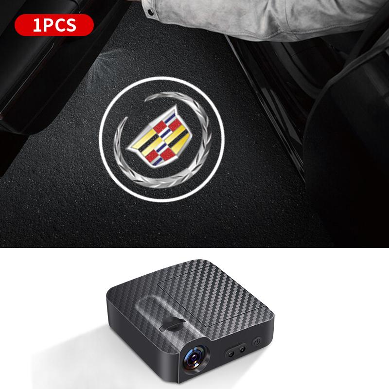 

HD Car Led Door Welcome Light Projector Lamp for Cadillac CT5 STS XLR CT4 GT4 SLS SLR XT6 Escalade XT4 XT5 SRX XTS ELR BLS
