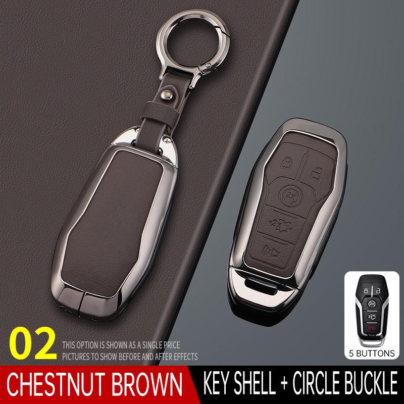 Key Cover Shell for 2015-2018 Ford Taurus, Mustang, Raptor, F150, Explorer