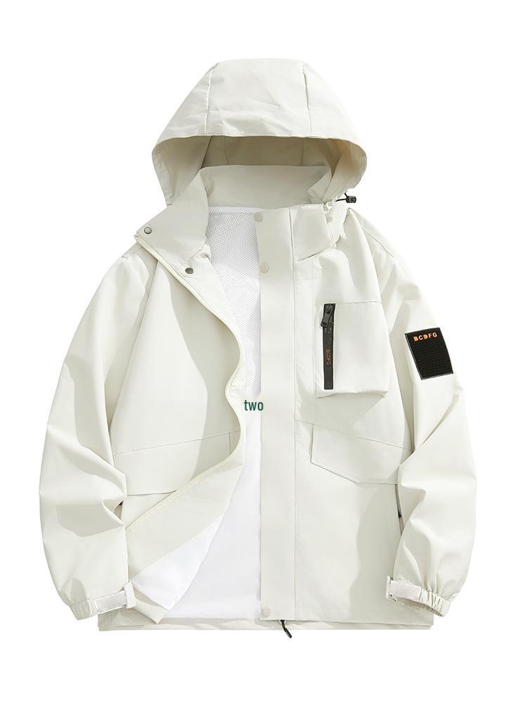 

Вітрівка на весну та осінь: Універсальна вітрозахисна куртка для чоловіків - Ідеально підходить для альпінізму та повсякденного носіння M