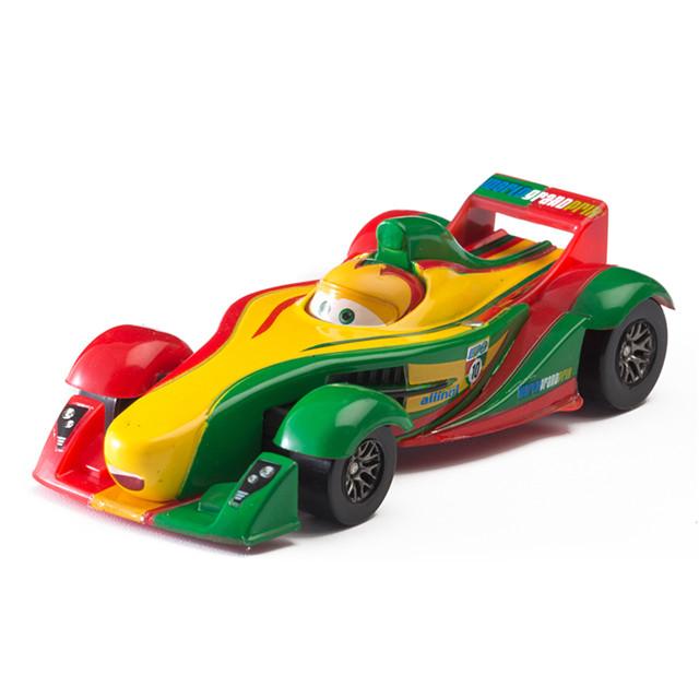 Bilar leksak Pixar Cars Blixten McQueen Jackson Storm Bärgarn Sally Sheriffen 1 : 55 Legering Tryckgjutning Miniatyrbil Pojke Julklapp