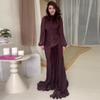 2024 Autumn Elegant Pleated Waist-Cinching Women's Dress