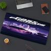 Podložka pod myš s potiskem Rychle a zběsile, pro podložku pod klávesnici, podložka na notebook PC pro kancelářské domácí použití, dekorace stolu, perfektní dárek k narozeninám pro hráče