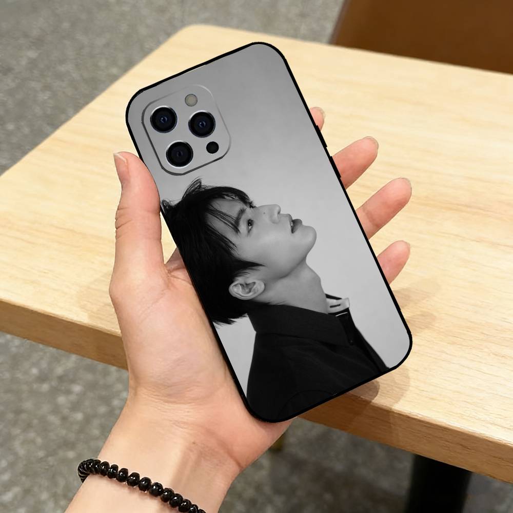 Handsome Krien Zhang L-Linghe Phone Case For iPhone 17,16,15,14,13,12,11 Plus,Pro Max,XS,Soft Silicone Black Cover