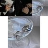 Geometric Minimalist Chic Design Ring For Women Trendy Cool Fashion Piece Statement