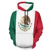 Mens Hooded Sweatshirt With 3D Digital Print Loose Fit Long Sleeve Pullover Fall Casual Wear