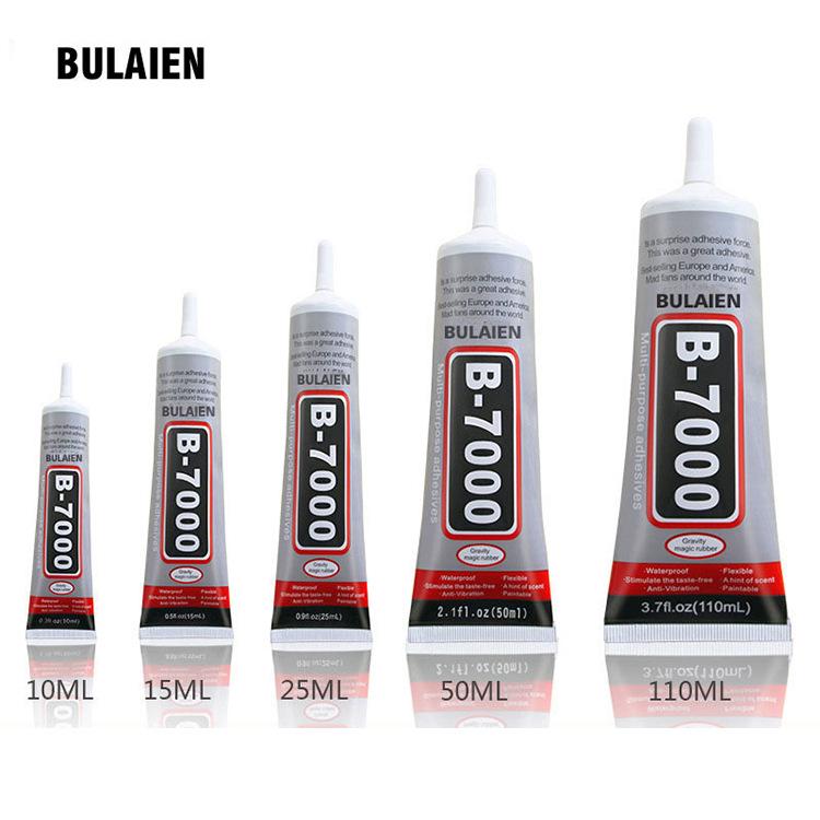 B7000 Transparent Needle Tip Glue for DIY, Tile, Screen Repair - Slow Drying, Strong Adhesive