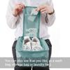 5 Pcs Travel Shoe Bags Portable Holds Multifunction Waterproof Folding Storage High Capacity Shoe Pouch Organizer
