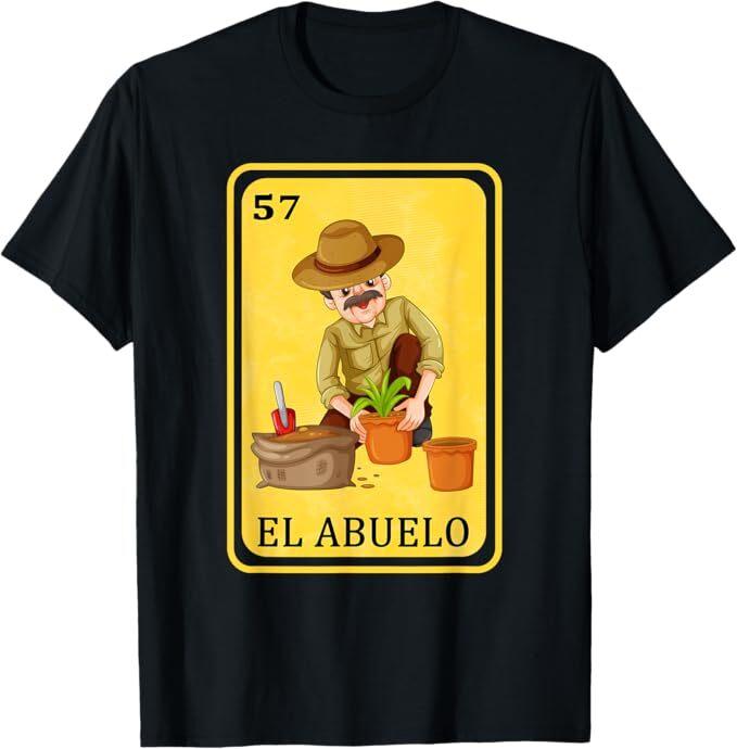 Spanish-Mexican Bingo Funny Gifts - El Abuelo T-Shirt
