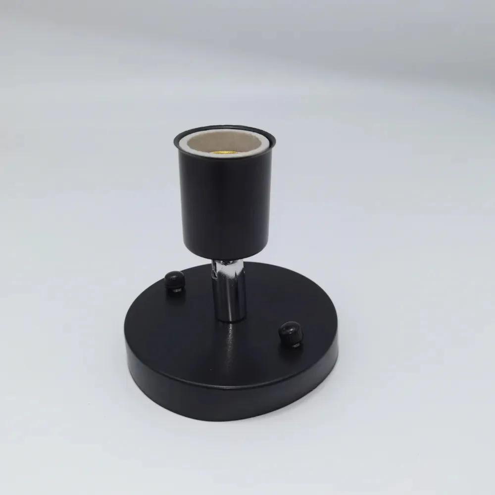 E27 Bulb Holder Modern Wall Lamps Sconces 180 Degrees Rotation Wall Lights Decor for Bar Restaurant Home Balcony Stage