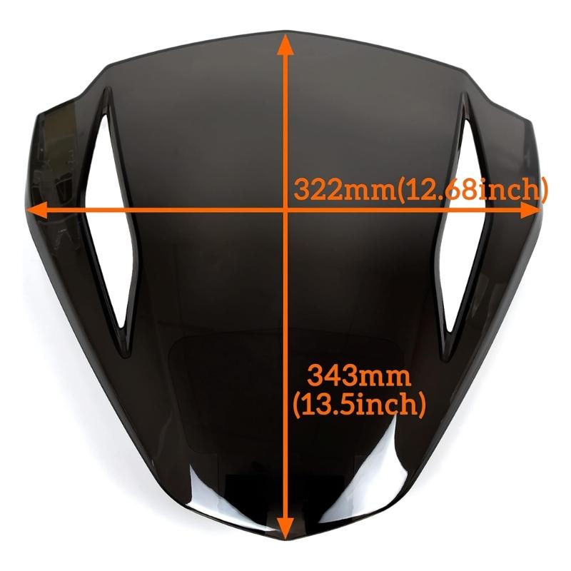 ABS Gauges Shielding Aerodynamic Gauges Spoiler Protective Shilding for F3 F3-S  F3 Streamlined Designs Improves Riding